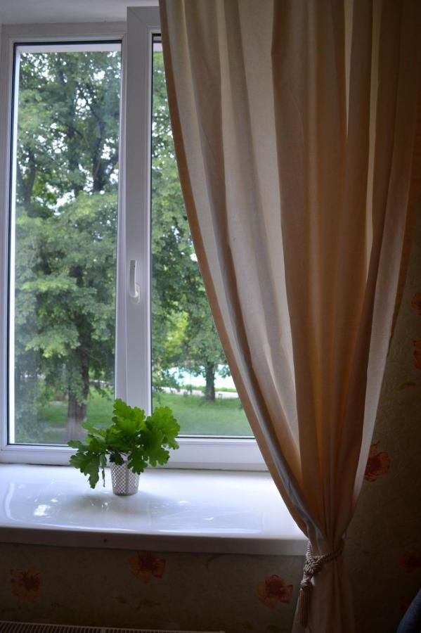 Квартира Двохкімнатна Фонтан Apartment คาเมียเนตส์-โปดิลสกี ภายนอก รูปภาพ